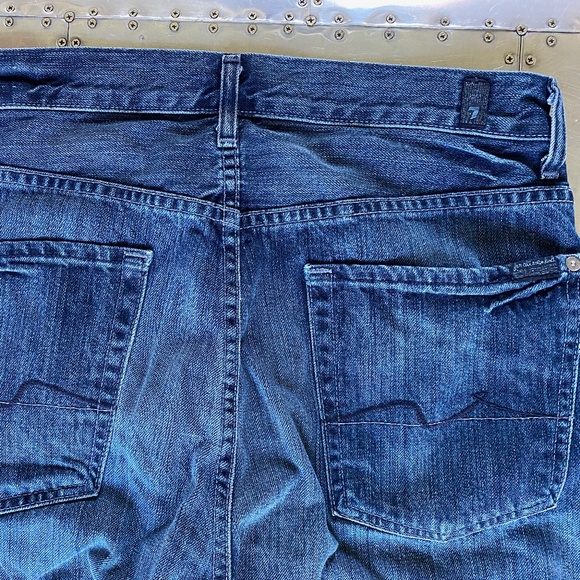 7 for All Mankind Aiden Jeans 31x30 - Picture 4 of 6